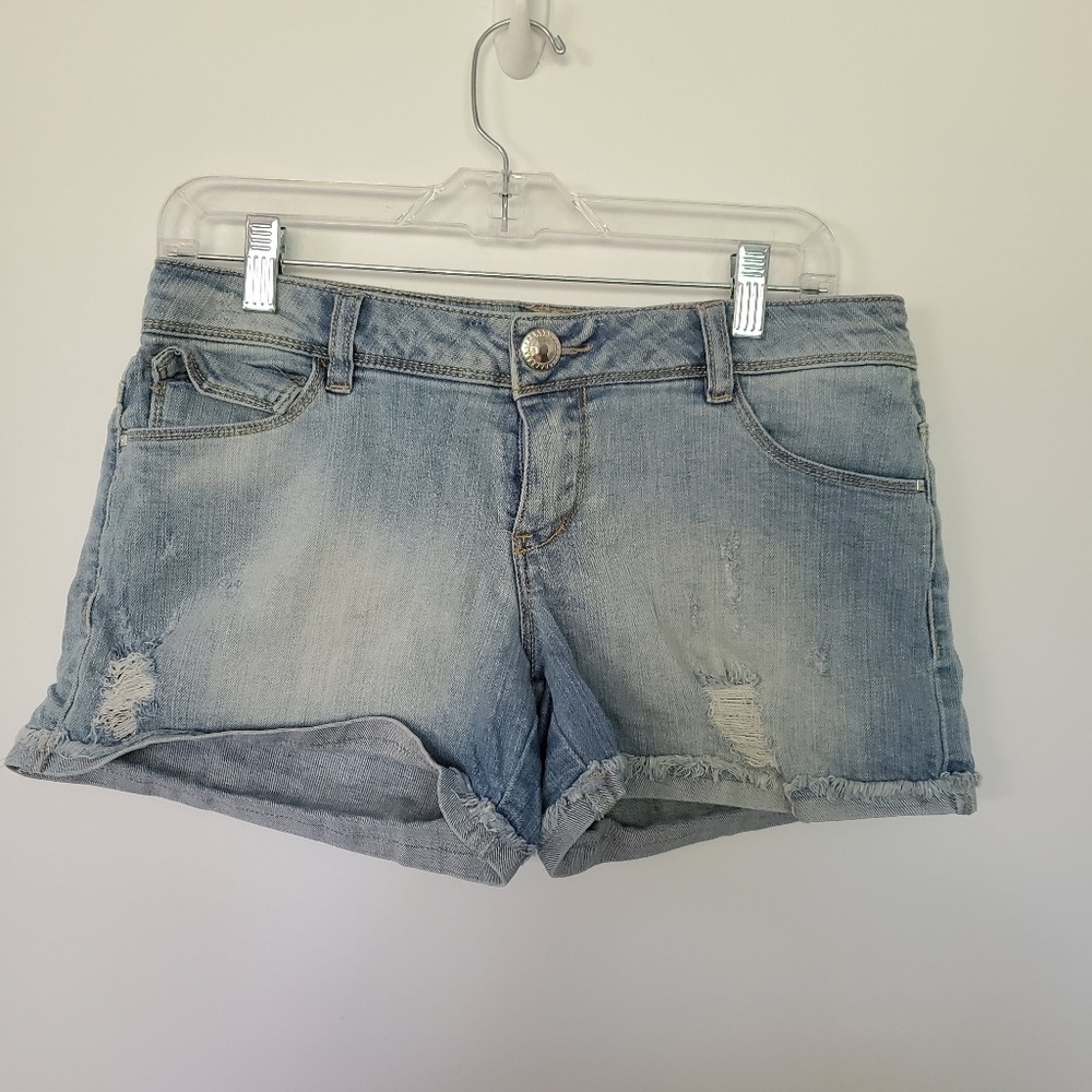 3for$25 jean shorts light blue forever 21 - Picture 1 of 6